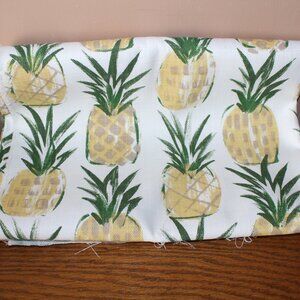 Pineapple design Jute/polyester Fabric 1 metre